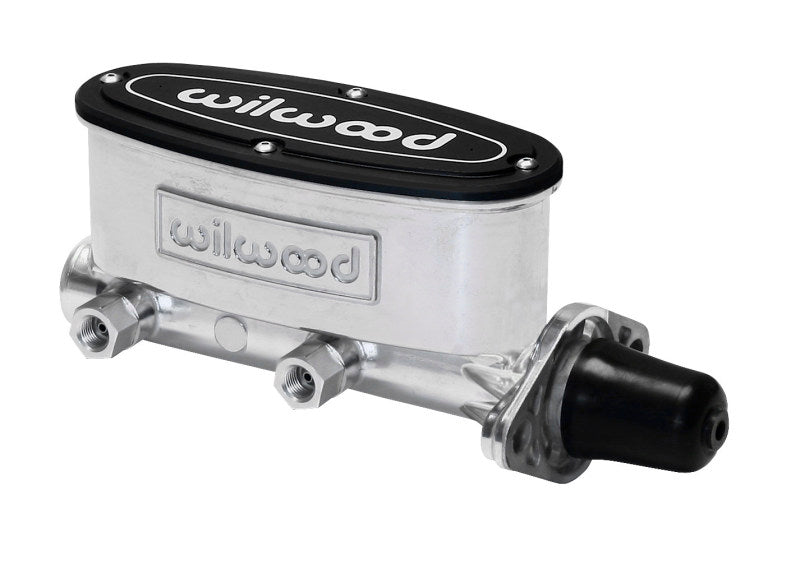 Wilwood High Volume Tandem Master Cylinder - 1 1/8in Bore Ball Burnished - Racecraft Industries