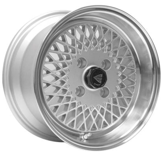 Enkei92 Classic Line 15x7 38mm Offset 4x100 Bolt Pattern Silver Wheel - Racecraft Industries