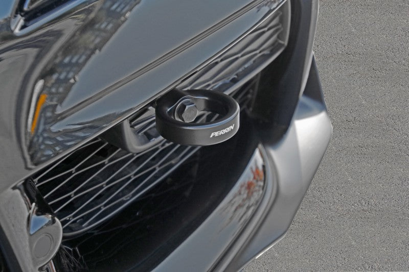 Perrin 2020 Toyota Supra Tow Hook Kit (Front) - Black - Racecraft Industries