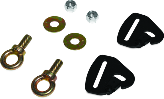 DragonFire Racing Quick-Release Snap Hook Harness Tab Kits- 2in - Racecraft Industries