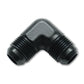 Vibrant -10AN 90deg Flare Union Fitting - Aluminum - Racecraft Industries