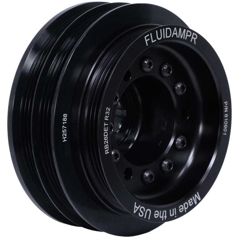 Fluidampr Nissan RB26DET Phase-1 BNR32 GT-R Steel Internally Balanced Damper - Racecraft Industries