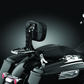 Kuryakyn Multi-Purpose Backrest Black & Chrome - Racecraft Industries