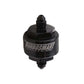 Turbosmart Billet Turbo Oil Feed Filter w/44 Micron Pleated Disc -4AN Male Inlet - Black - Racecraft Industries