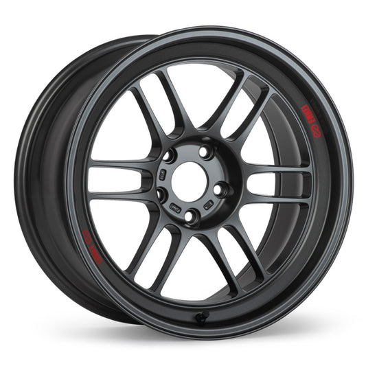 Enkei RPF1RS 18x9.5 5x114.3 12mm Offset 75mm Bore Matte Gunmetal Wheel - Racecraft Industries