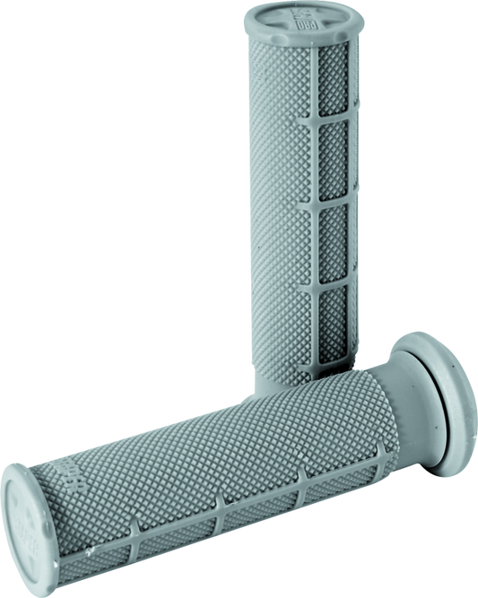 ProTaper 1/2 Waffle Grips - Soft ATV Light Gray - Racecraft Industries