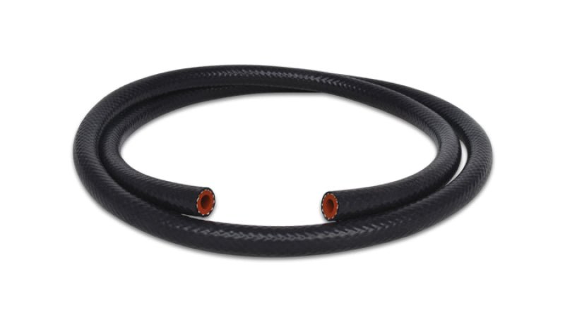 Vibrant 1-1/4in (32mm) I.D. x 5 ft. Silicon Heater Hose reinforced - Black - Racecraft Industries