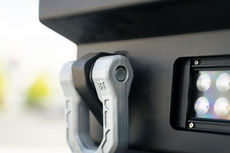 DV8 Offroad Elite Series D-Ring Shackles - Pair (Gray) - Racecraft Industries