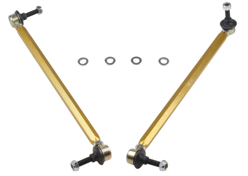 Whiteline 10+ Chevy Camaro FR Coupe Front Sway Bar - Link Assy H/D Adj Steel Ball (380mm C to C) - Racecraft Industries