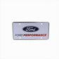 Ford Racing Ford Performance License Plate - Single - Racecraft Industries