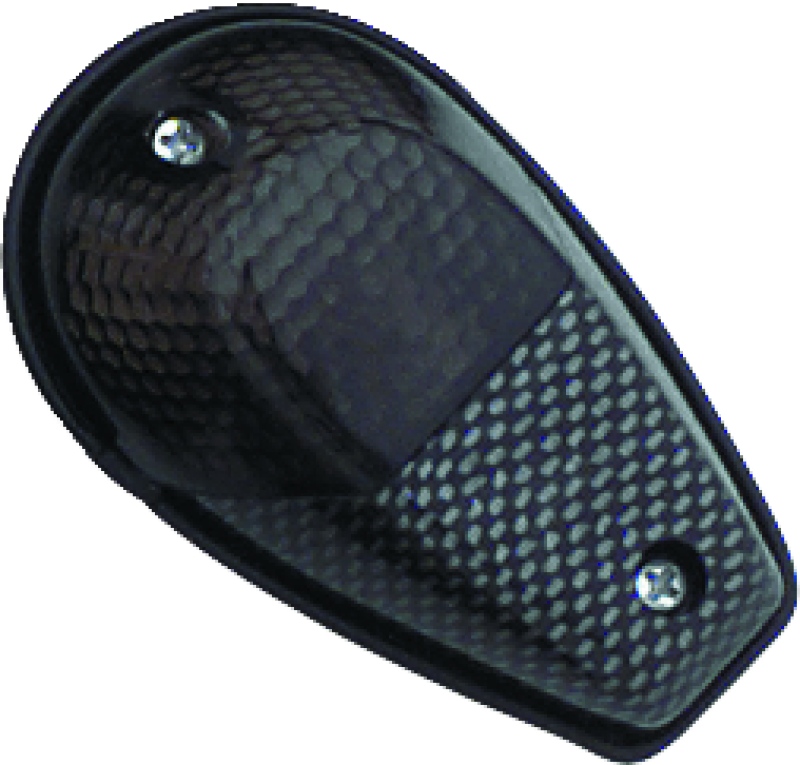 BikeMaster Universal Flush Mount Marker Light - Carbon/Smoke - Racecraft Industries