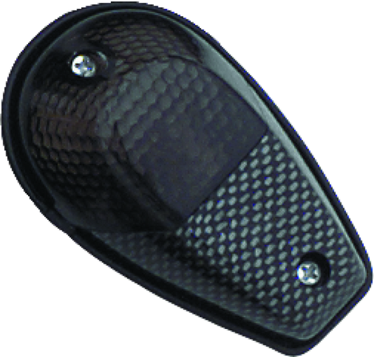BikeMaster Universal Flush Mount Marker Light - Carbon/Smoke - Racecraft Industries