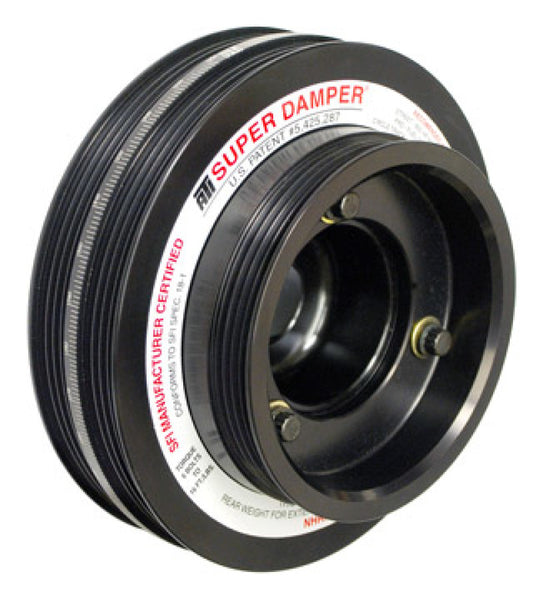 ATI Damper - 6.78in - Alum - 6/4 Grv - Nissan V6 350Z VQ35 - Street - 2 Ring - Racecraft Industries