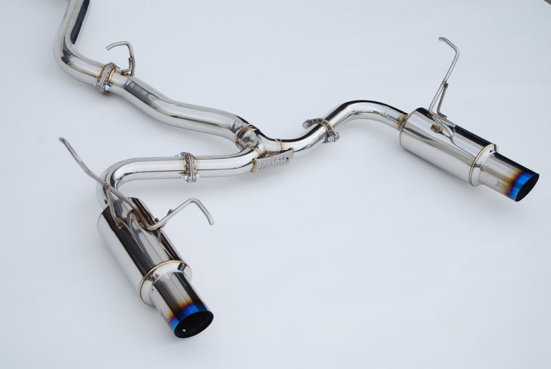 Invidia 2022+ Subaru WRX N1 Twin Outlet Single Layer Tip Cat-Back Exhaust - Racecraft Industries