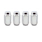 McGard Hex Lug Nut (Cone Seat) M14X1.5 / 22mm Hex / 1.635in. Length (4-Pack) - Chrome - Racecraft Industries