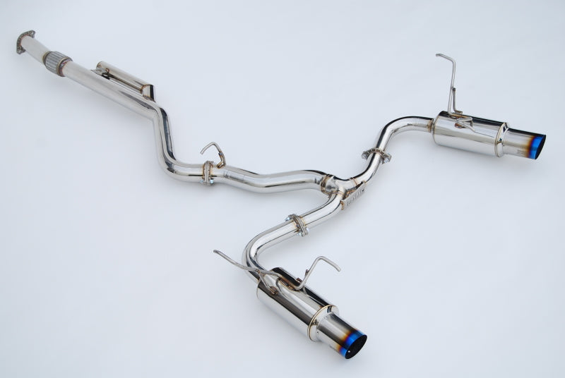 Invidia 2022+ Subaru WRX N1 Twin Outlet Single Layer Tip Cat-Back Exhaust - Racecraft Industries