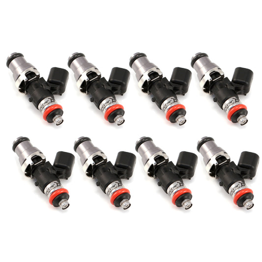 Injector Dynamics ID1050X Injectors 14mm (Grey) Adaptor Top (Set of 8) Orange Lower O-Ring - Racecraft Industries