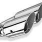 Borla Universal Polished Tip Dual Round Angle-Cut Intercooled (inlet 2 1/2in. Outlet 3in) *NO Return - Racecraft Industries