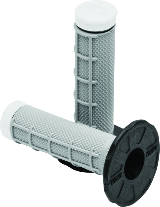 ProTaper Tri Density MX 1/2 Waffle Grips - White - Racecraft Industries