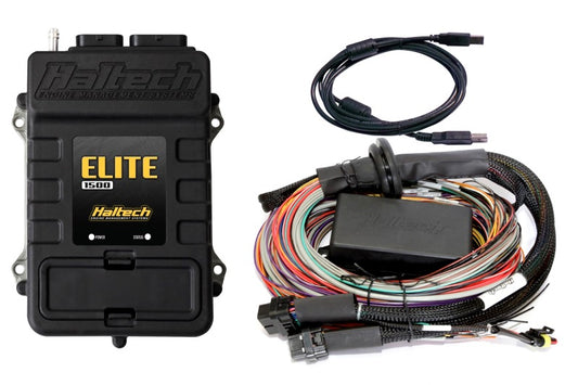 Haltech Elite 1500 Premium Universal Wire-In Harness ECU Kit - Racecraft Industries