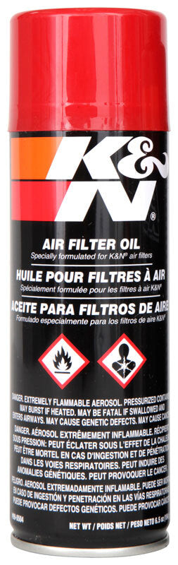 K&N 6.5 OZ Aerosol Spray Air Filter Oil - Racecraft Industries