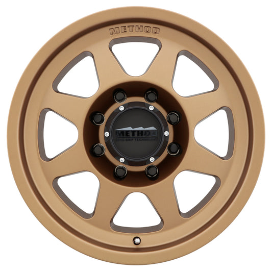 Method MR701 HD 18x9 +18mm Offset 8x6.5 130.81mm CB Method Bronze Wheel - Racecraft Industries