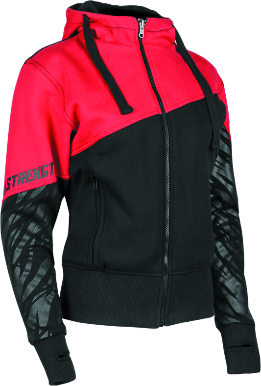 Speed and Strength Cat Outa Hell Hoody Red/Black Womens - Small - Racecraft Industries