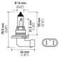 Hella Optilux HB4 9006 12V/55W XY Xenon Yellow Bulb - Racecraft Industries