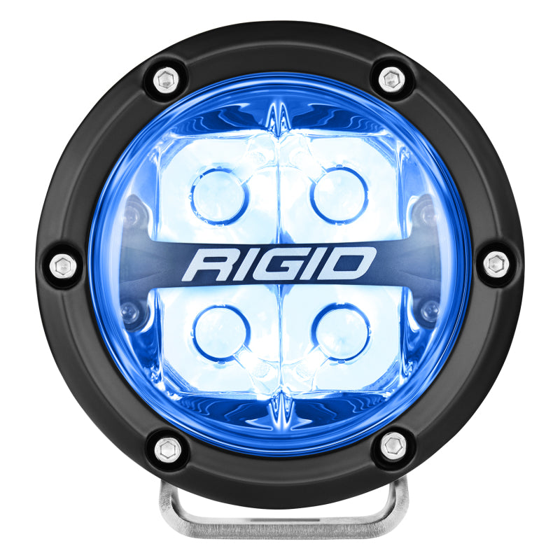 Rigid Industries 360-Series 4in LED Off-Road Spot Beam - RGBW (Pair) - Racecraft Industries