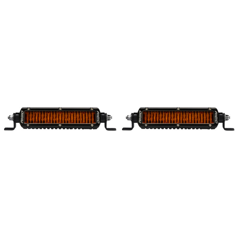 Rigid Industries SR-Series SAE 6in. w/ Amber PRO Lens (Pair) - Racecraft Industries