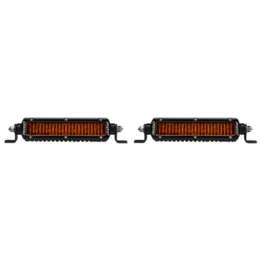 Rigid Industries SR-Series SAE 6in. w/ Amber PRO Lens (Pair) - Racecraft Industries