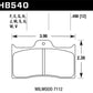 Hawk Wilwood HPS 5.0 Brake Pads - Racecraft Industries