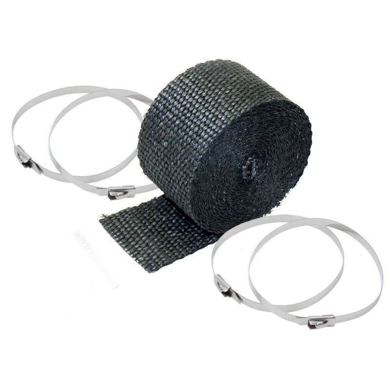 DEI Exhaust Wrap Kit - Pipe Wrap and Locking Tie - Black - Racecraft Industries