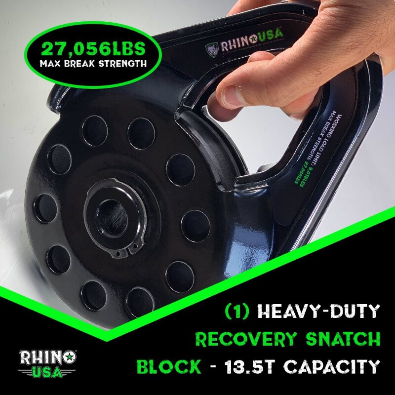 Rhino USA Snatch Block - Racecraft Industries