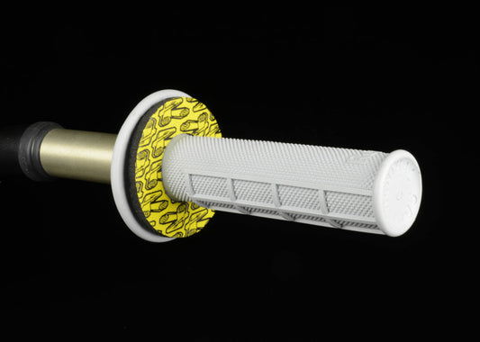 Renthal Grip Donutz - Yellow - Racecraft Industries