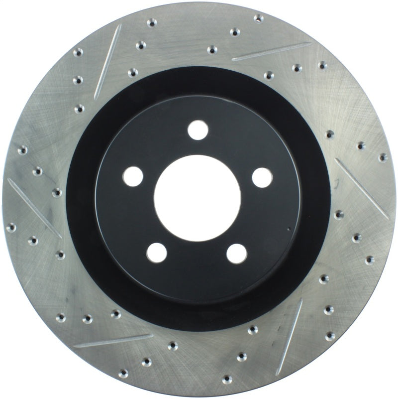 StopTech SportStop 06-09 Chrysler SRT-8 Front Right Drilled & Slotted Rotor - Racecraft Industries