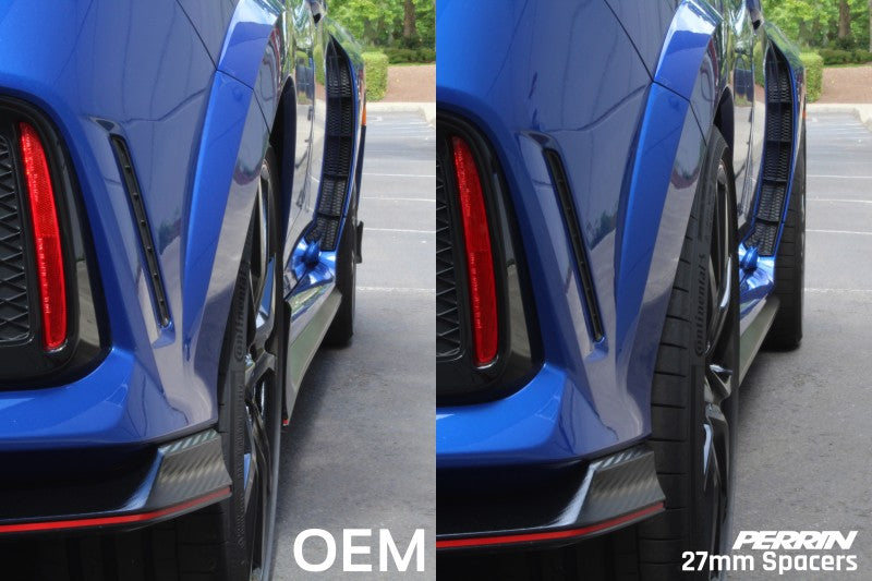 Perrin 17-18 Honda Civic Type R 64.1mm Hub 5x120 27mm Wheel Spacers (One Pair) - Racecraft Industries