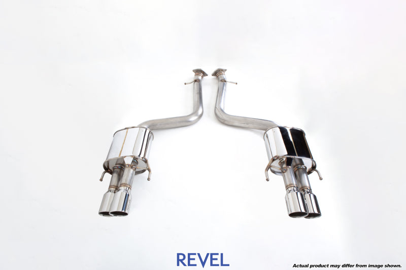 Revel Medallion Touring-S Catback Exhaust - Dual Muffler / Quad Tip / Rear Section 16-17 Lexus GS F - Racecraft Industries