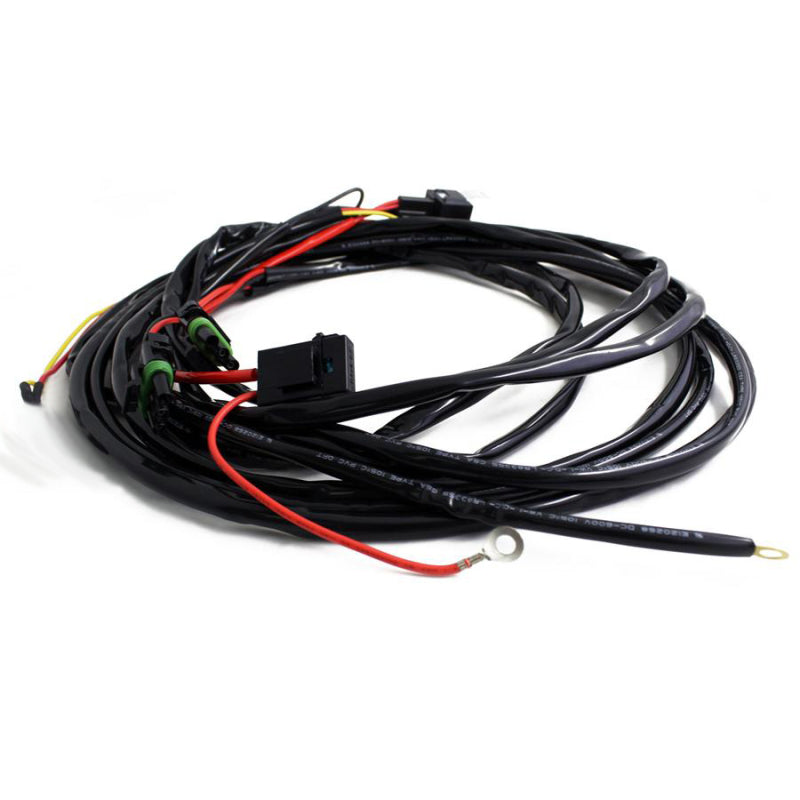 Baja Designs Pro/Sport 3 Pin 150 Watt Hi-Beam Harness (2 Light Max) - Racecraft Industries