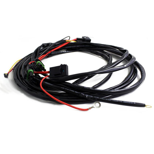 Baja Designs Pro/Sport 3 Pin 150 Watt Hi-Beam Harness (2 Light Max) - Racecraft Industries