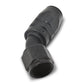 Russell Performance -10 AN Black 45 Degree Full Flow Hose End - Racecraft Industries