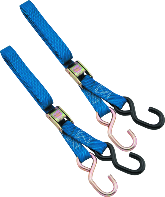 BikeMaster Tiedown 1in - Blue - Racecraft Industries