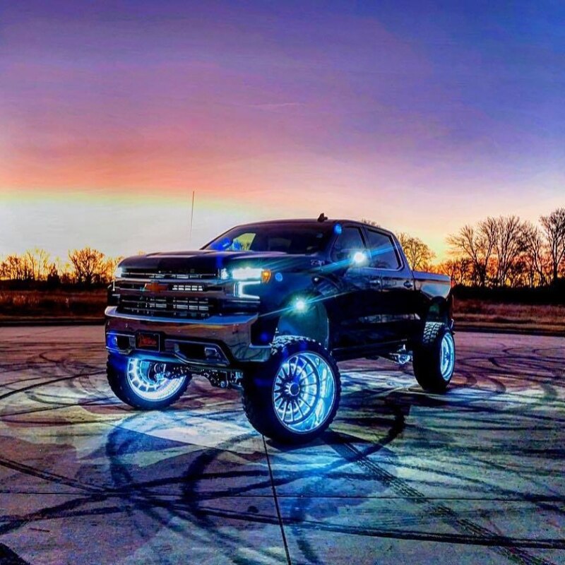 Oracle LED Illuminated Wheel Rings - ColorSHIFT - 15in. - ColorSHIFT No Remote SEE WARRANTY - Racecraft Industries