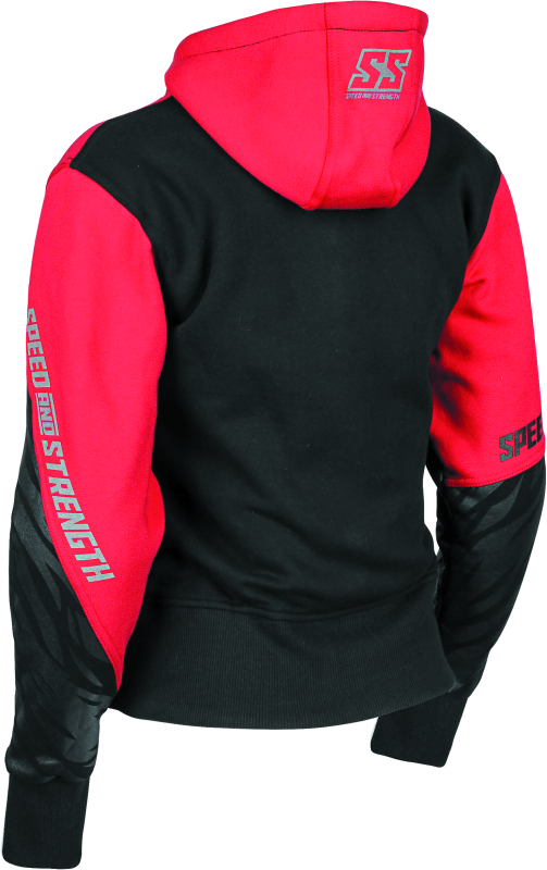 Speed and Strength Cat Outa Hell Hoody Red/Black Womens - XS - Racecraft Industries