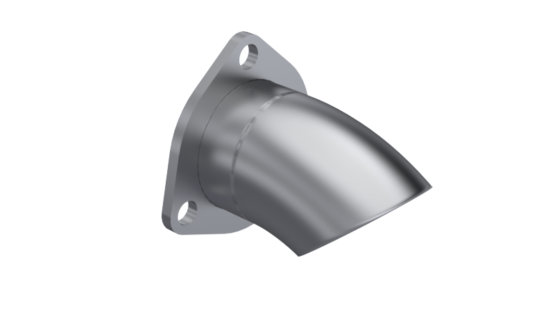 QTP 2.5in Bolt-On QTEC Adjustable Turn Down - Racecraft Industries