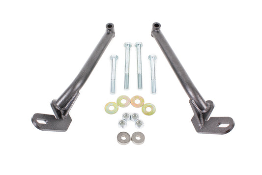 BMR 78-87 G-Body Control Arm Reinforcement Braces - Black Hammertone - Racecraft Industries