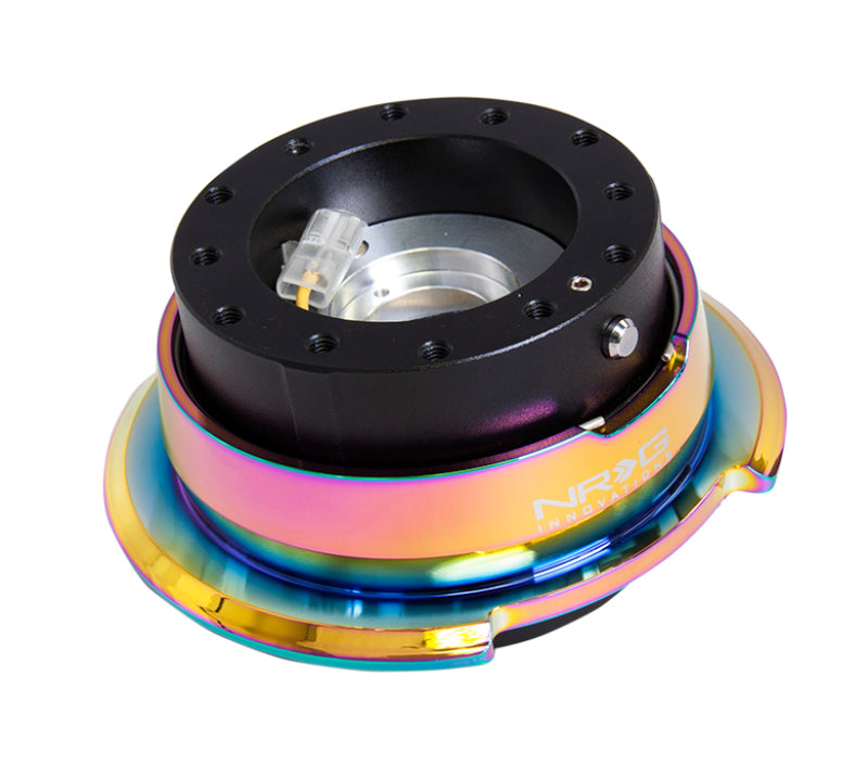 NRG Quick Release Gen 2.8 - Black Body / Neochrome Ring - Racecraft Industries