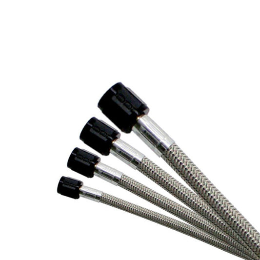 Nitrous Express SHO Hose 2ft 4AN Hose w/4AN & 3AN Nut Ends - Racecraft Industries