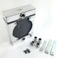 CSF Universal Drag Race / Tuck Radiator w/9in Spal Fan - 10.5in H x 10in L x 3.6in W - Racecraft Industries
