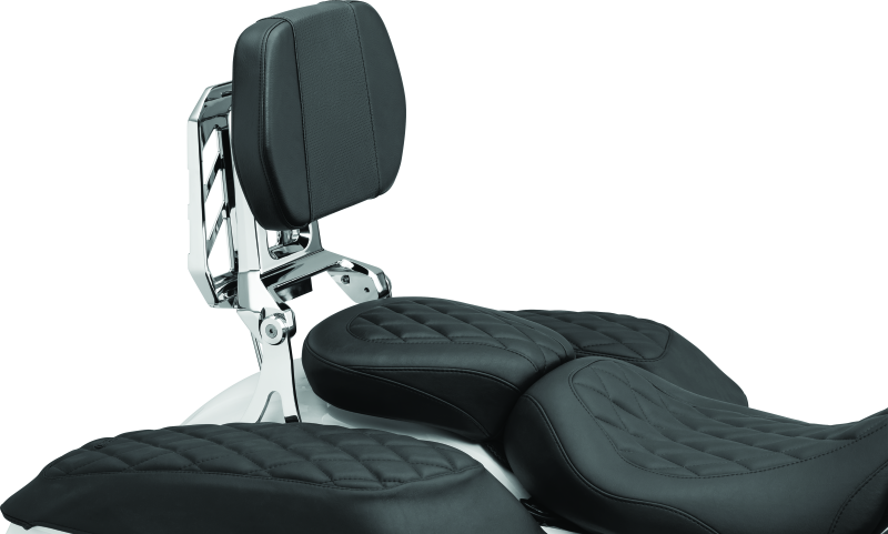 Kuryakyn Neo Driver & Passenger Backrest Chrome - Racecraft Industries